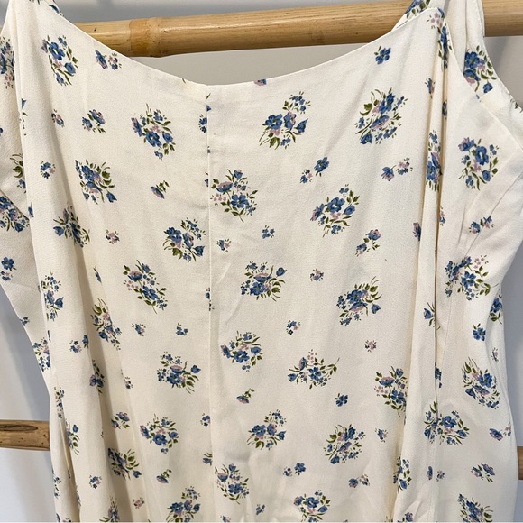 Reformation Crimini Mini Floral White Slip Dress - Picture 6 of 7